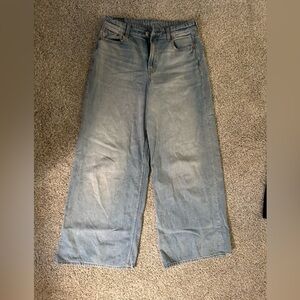American Eagle Outfitters Light Blue Flare Jeans